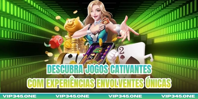 Descubra jogos cativantes com experiências envolventes únicas